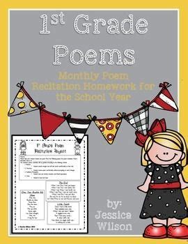 Recitation poem by scott cairns. Monthly Poem Recitation for 1st Grade | Poem recitation ...