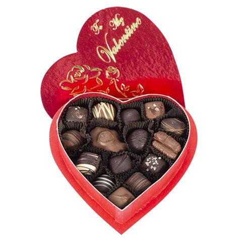 Valentines Assorted Classic Chocolates 15 Pieces In A Heart Shaped Box Valentine Chocolates