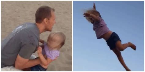 This Adorable Beach Video Of Father And His Daughter Is Giving Us My Xxx Hot Girl
