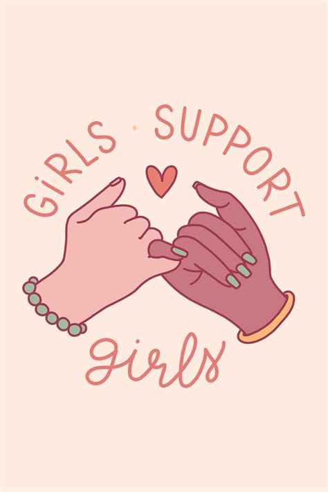 Girls Support Girls Girls Support Girls Feminist Art Feminism Art
