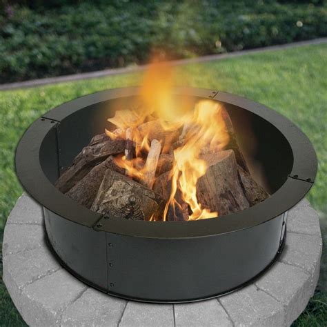 The Blue Sky 36 In Round Fire Ring Is Quick And Easy To Assemble You