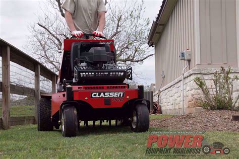 Classen Sa 30 Stand On Aerator Large Selection At Power Equipment