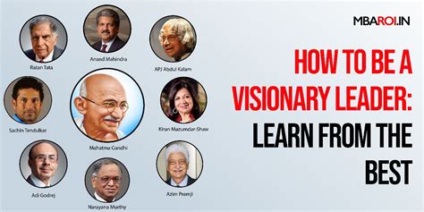 How To Be A Visionary Leader Learn From The Best Mbaroi