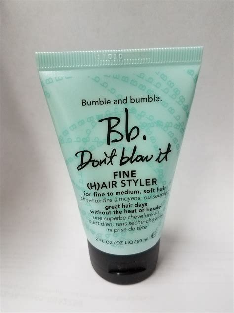 Bumble And Bumble Dont Blow It Hair Styler 2 Oz