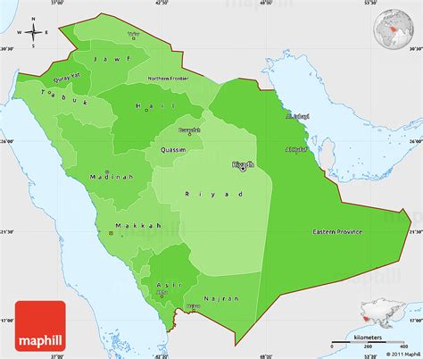 Political Map Of Saudi Arabia Ezilon Maps Images