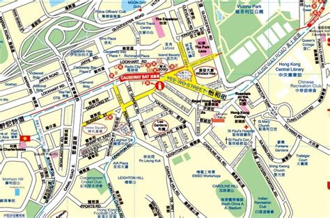Causeway Bay Map