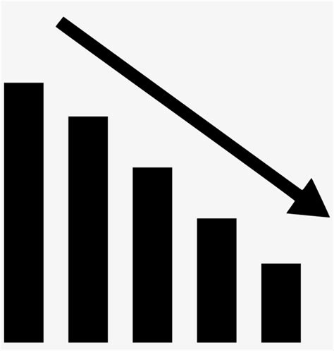 Bar Graph Icon Png Down Graph Icon Png Transparent Png 980x982