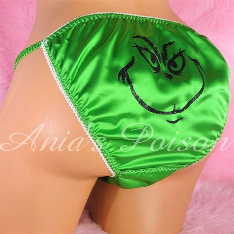 Anias Poison Christmas Edition Polyester Silky Soft Grinch Face