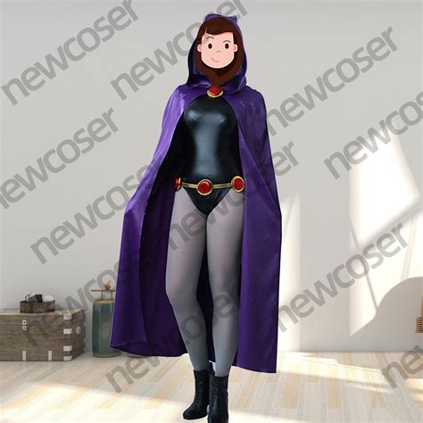 raven teen titan cosplay cover girls costume bodysuit for 44 off