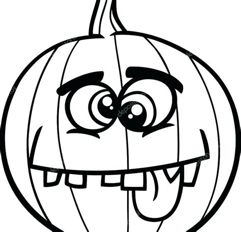 Happy Jack O Lantern Coloring Pages At Getdrawings Free Download
