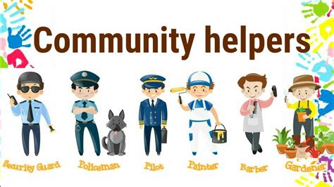 Community Helpers Community Helpers Crafts Community Helpers Gambaran