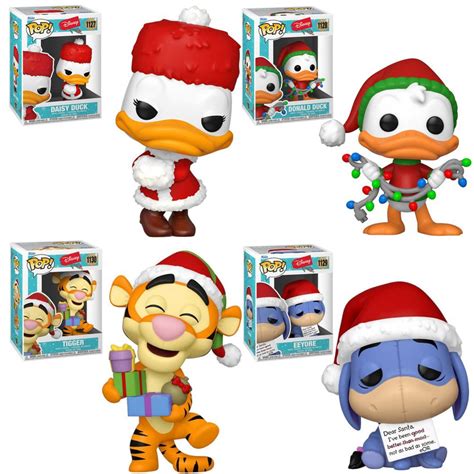 pre orders funko pop disney holiday 2021 full set of 4 add happy atmosphere to your festival