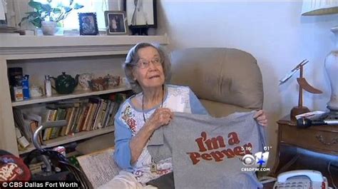 Fort Worth Woman 104 Claims The Secret To Longevity Is Three Cans Of