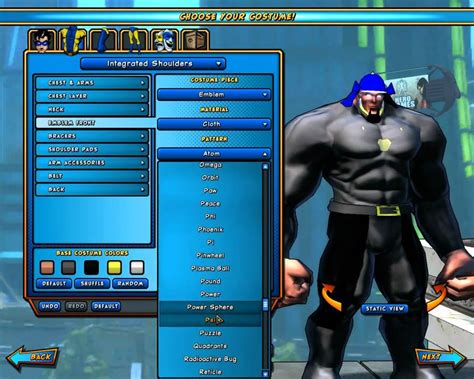 Take pictures, save them to your desktop, share your creations online. 30 minute game - Champions Online Character Creator 2/2 ...