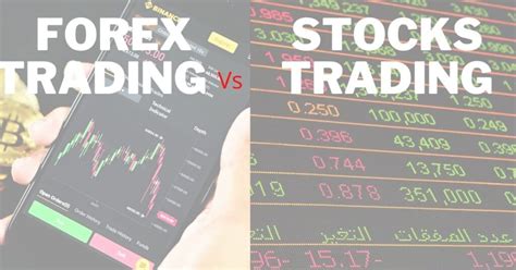 Forex Trading Vs Stock Trading Brains With Concepts
