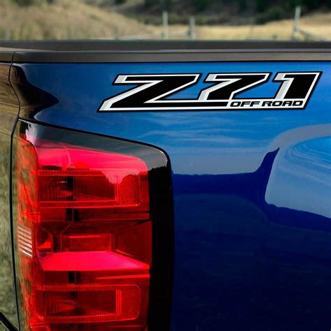 Z71 Off Road Black Truck Decals Chevy Gmc Oem Sticker