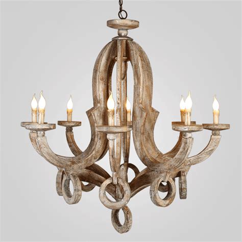 Augusta 5 light antique brass candelabra ceiling fitting. Vintage Distressed Wooden 8-Light Ceiling Light Candelabra ...