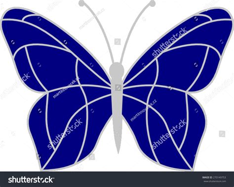 Butterfly Silhouette Stock Vector Royalty Free 270149753 Shutterstock