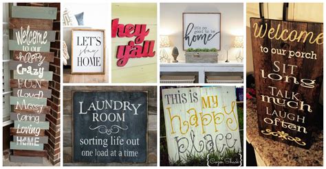 Here are some stylish gift ideas for the home. 16 Creative Home Signs That Will Make Your Day