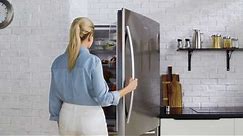 Hisense 17.1 cu.ft. Counter-Depth Bottom-Freezer Refrigerator (Stainless Steel) ENERGY STAR