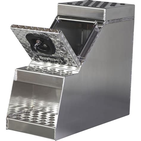 Buyers Products Aluminum Heavy-Duty Step Truck Tool Box — Smooth