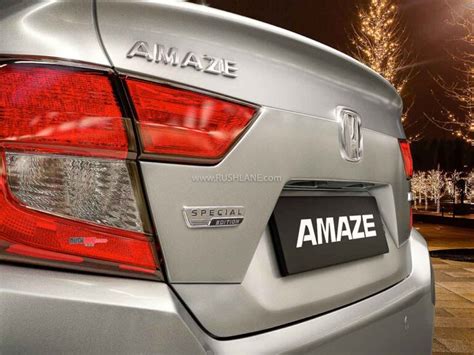 2020 Honda Amaze Special Edition Launch Price Rs 7 L New Features