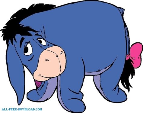 Winnie The Pooh Eeyore 004 Free Vector In Encapsulated Postscript Eps