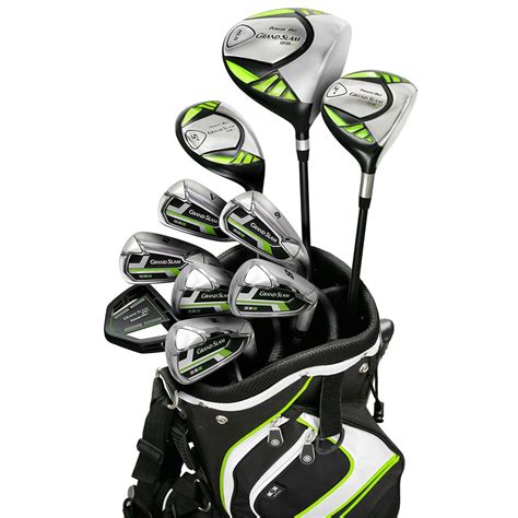 New Powerbilt Grand Slam Gs2 Complete Golf Set Driver Irons Bag 2016