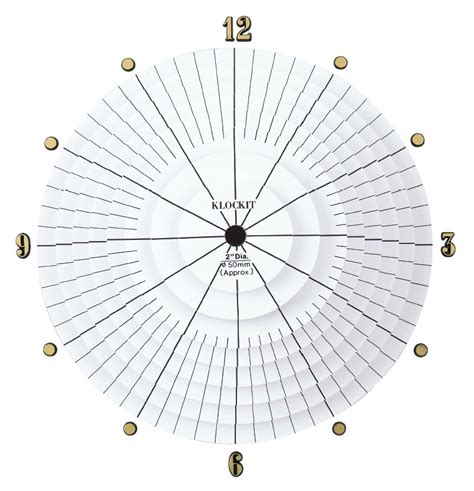 Printable Clock Template With Hands