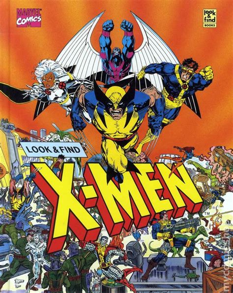 Look And Find X Men Hc 1992 Marvel Comic Books