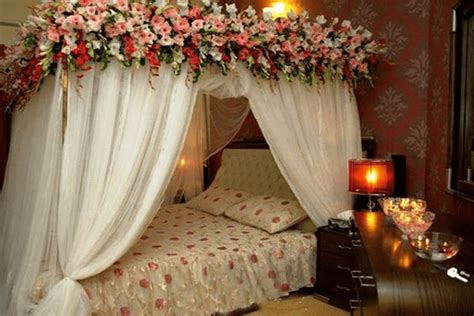 Romantic Themes For First Night Bed Decoration Creating A Magical