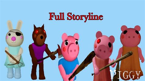 Roblox Piggy Full Storyline Chapter 1 12 Youtube