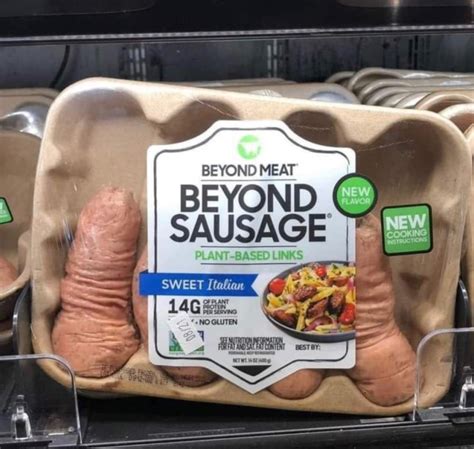 Shoppers Cant Stop Laughing At Vegan Sausages Because They Look Rude
