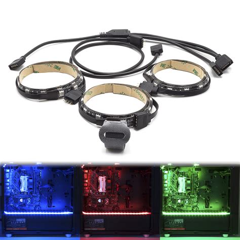 Pc Rgb Gaming Led Strip Lights Case Lighting Gamer Diy With Aura Sync