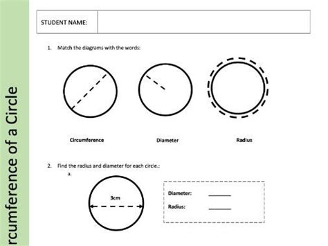 Area And Circumference Of A Circle Geometry And Measures Ks3 Gcse Teaching Resources