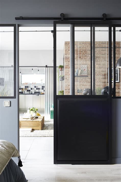 We did not find results for: Une porte vitrée coulissante anthracite pour un style ...