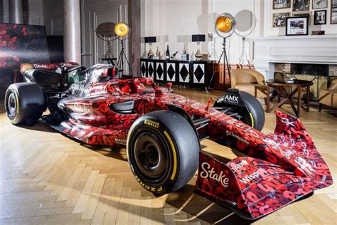 Alfa Romeo Reveals Surreal Art Car F1 Livery But It Wont Race The Race