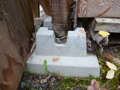 Shed Pier Foundation Quick And Simple Foundation Strategy For Sheds