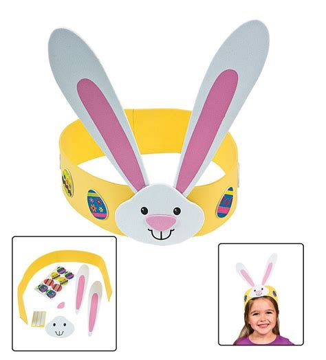 Easter Headband Craft Kit Makes 12 Crafts For Kids