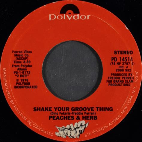 Peaches And Herb Shake Your Groove Thing 1978 Pitman Pressing Vinyl Discogs
