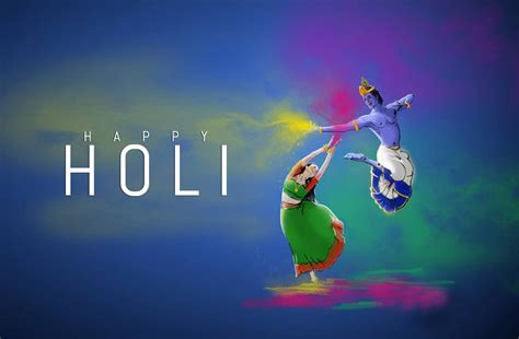 Radhey Krishna Holi Wallpaper Happy Holi Greetings Happy Holi