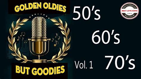 Share your videos with friends, family, and the world Greatest Hits Oldies But Goodies - 50's, 60's & 70's Nonstop Songs Vol 1 | Oldies, Oldies music ...