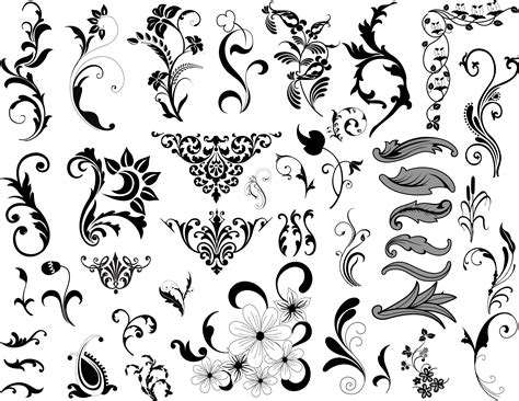 18 Art Free Vector For Photoshop Images Free Vector Art Swirl Frames