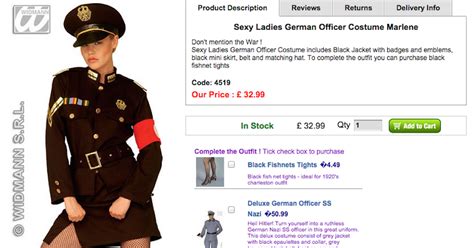 Sexy Nazis And 11 Other Horrendous Halloween Costumes Daily Record