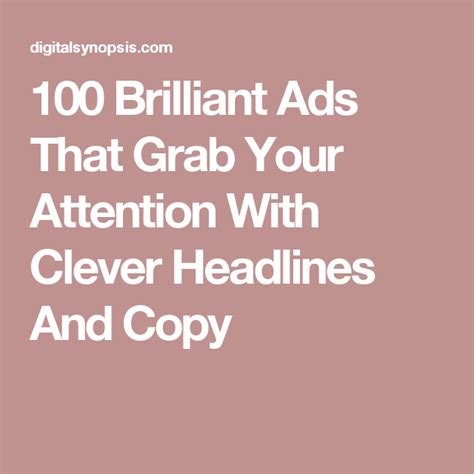 20 Brilliant Ads That Grab Your Attention With Clever Headlines And