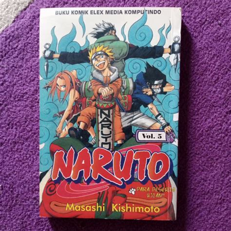 Naruto Vol Comic By Masashi Kishimoto Shopee Malaysia