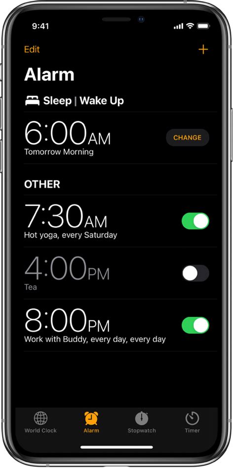 Set An Alarm On Iphone Apple Support