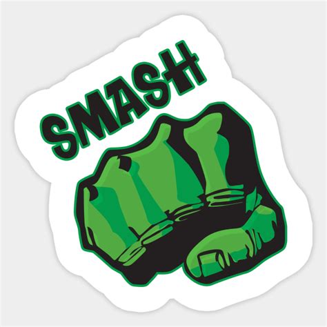 Smash Smash Sticker Teepublic