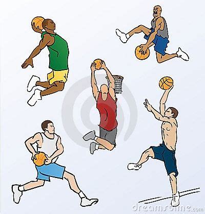 Add guidelines for the basketball player's body. How To Draw A Basketball Player Dunking | Basketball ...