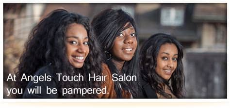 Tangelo salon is an upscale salon in the neighborhood of curtis park. Hair Salon In Yeadon PA - Angels Touch Hair Salon